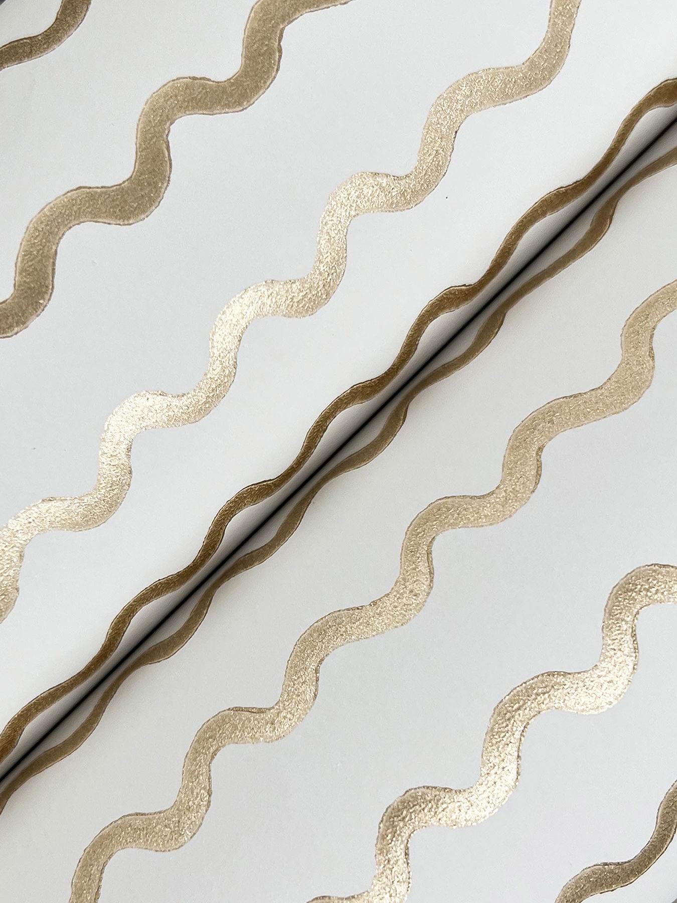 Rickrack Gold Wallpaper Rickrack Gold Wallpaper large image