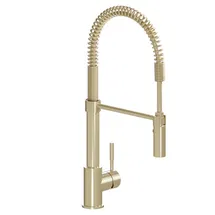 Online Designer Combined Living/Dining Sierra Pull Down Single Handle Kitchen Faucet with Side Spray and Accessories