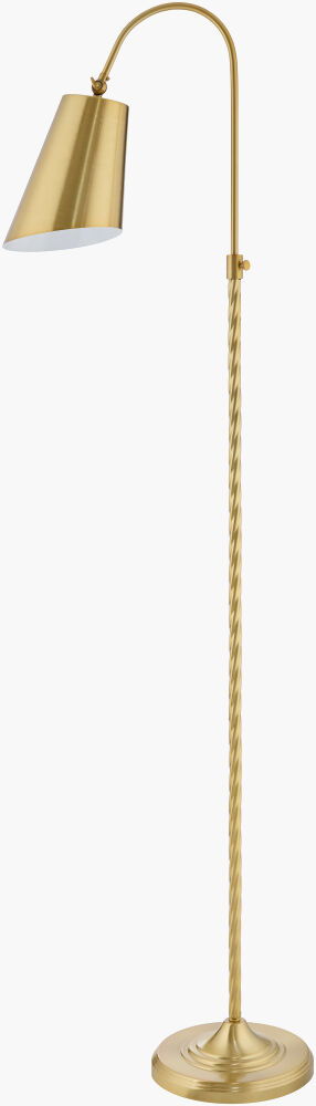 Klawer Accent Floor Lamp, by Surya, 10" width x 67" height