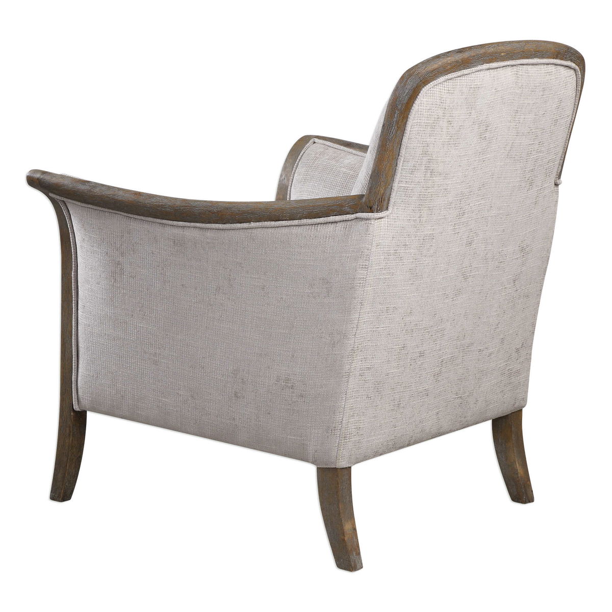 Brittoney Taupe Armchair, Accent Chair by Uttermost, 32" width x 35" height x 30.5" depth View 5