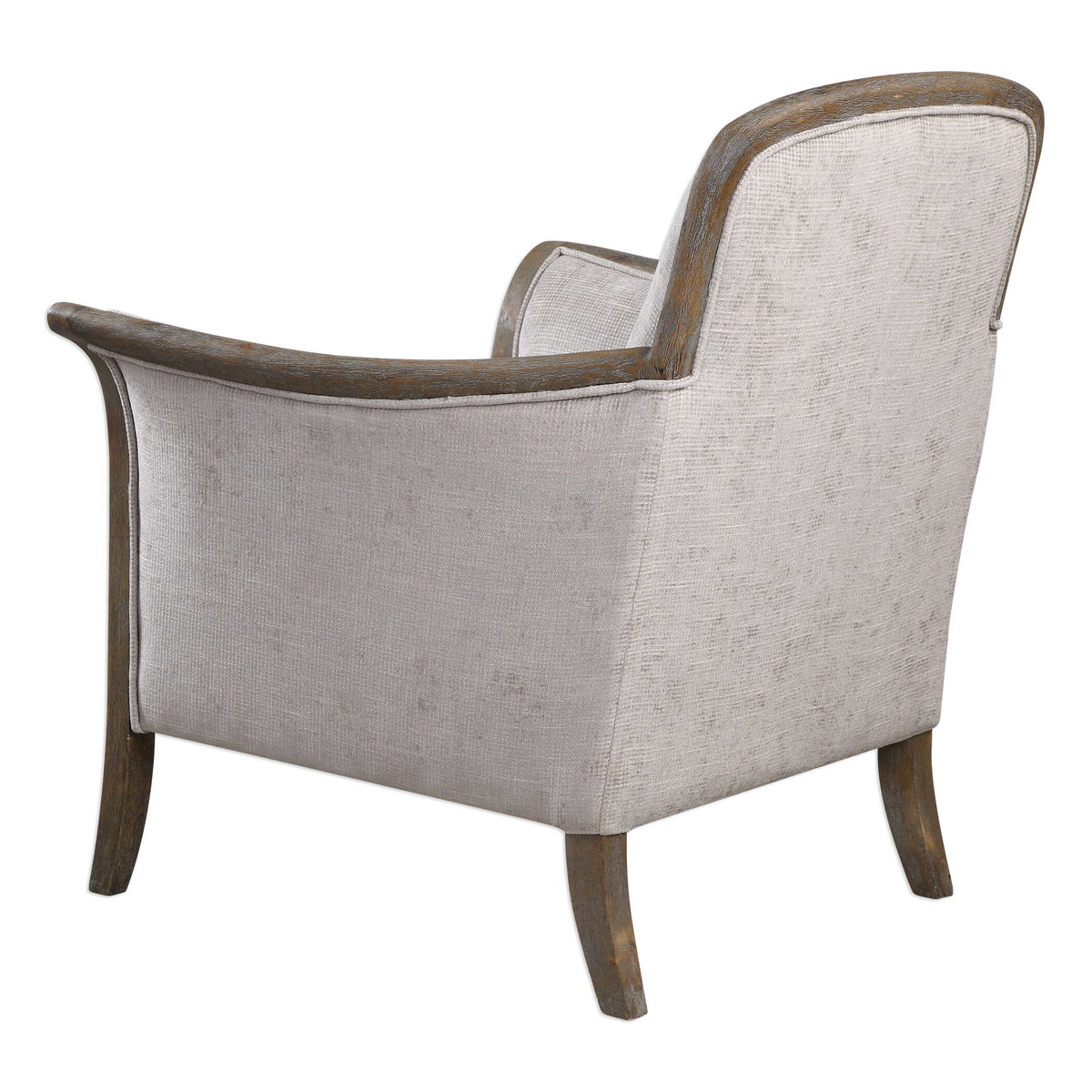 Brittoney Taupe Armchair, Accent Chair by Uttermost, 32" width x 35" height x 30.5" depth View 5