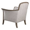 Brittoney Taupe Armchair, Accent Chair by Uttermost, 32" width x 35" height x 30.5" depth thumbnail 5