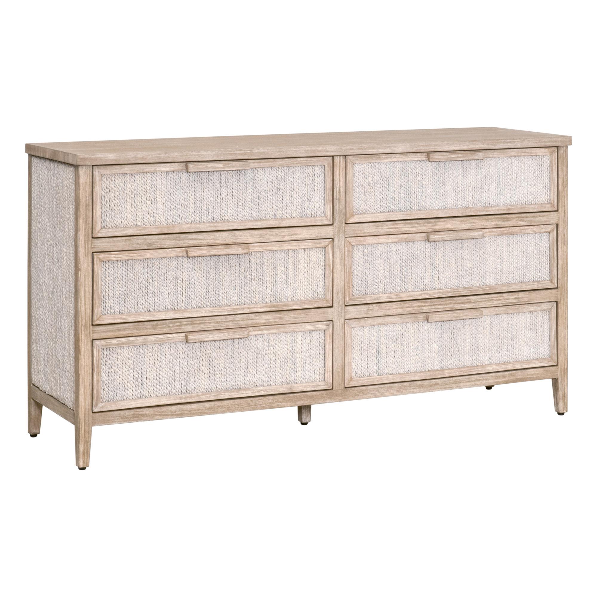 Malay 6-Drawer Double Dresser, by Essentials for Living, 67.5" width x 37" height x 20" depth View 3