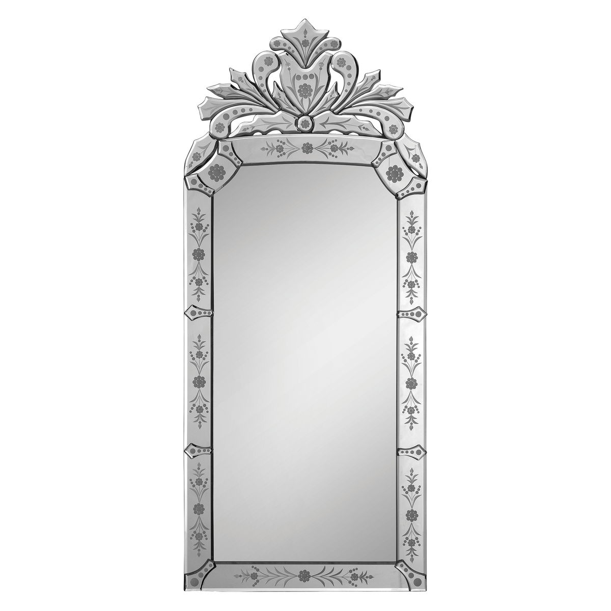 Venetian Wall Mirror, by Renwil, 19" height x 1" depth View 1