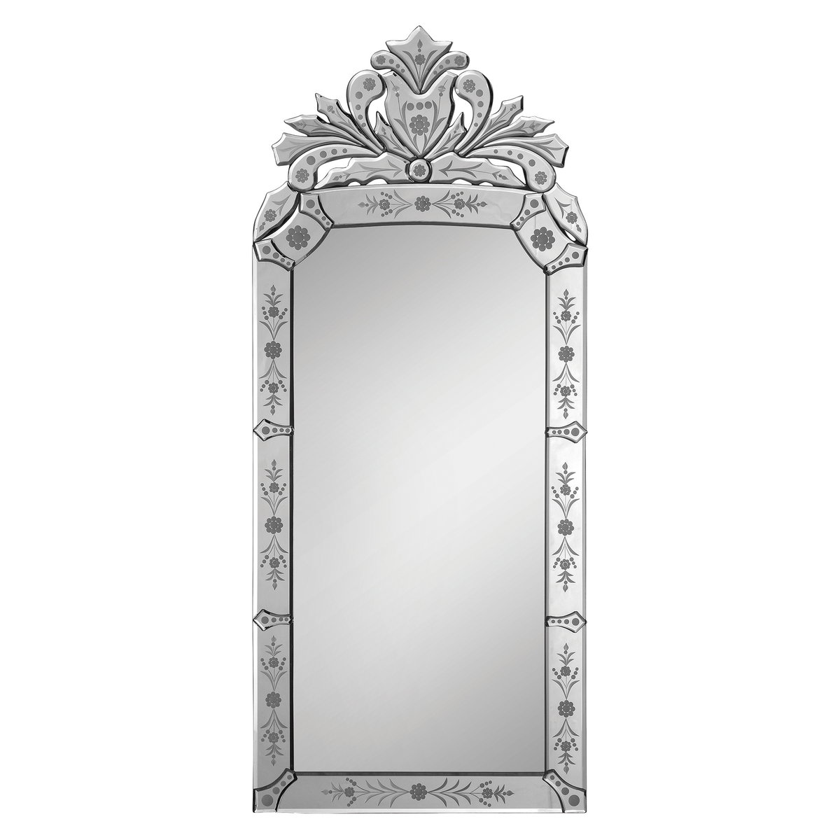 Venetian Wall Mirror, by Renwil, 19" height x 1" depth View 1
