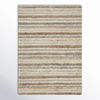 Tikka Handmade Striped Cream/ Gray Area Rug (10'X14') thumbnail 3