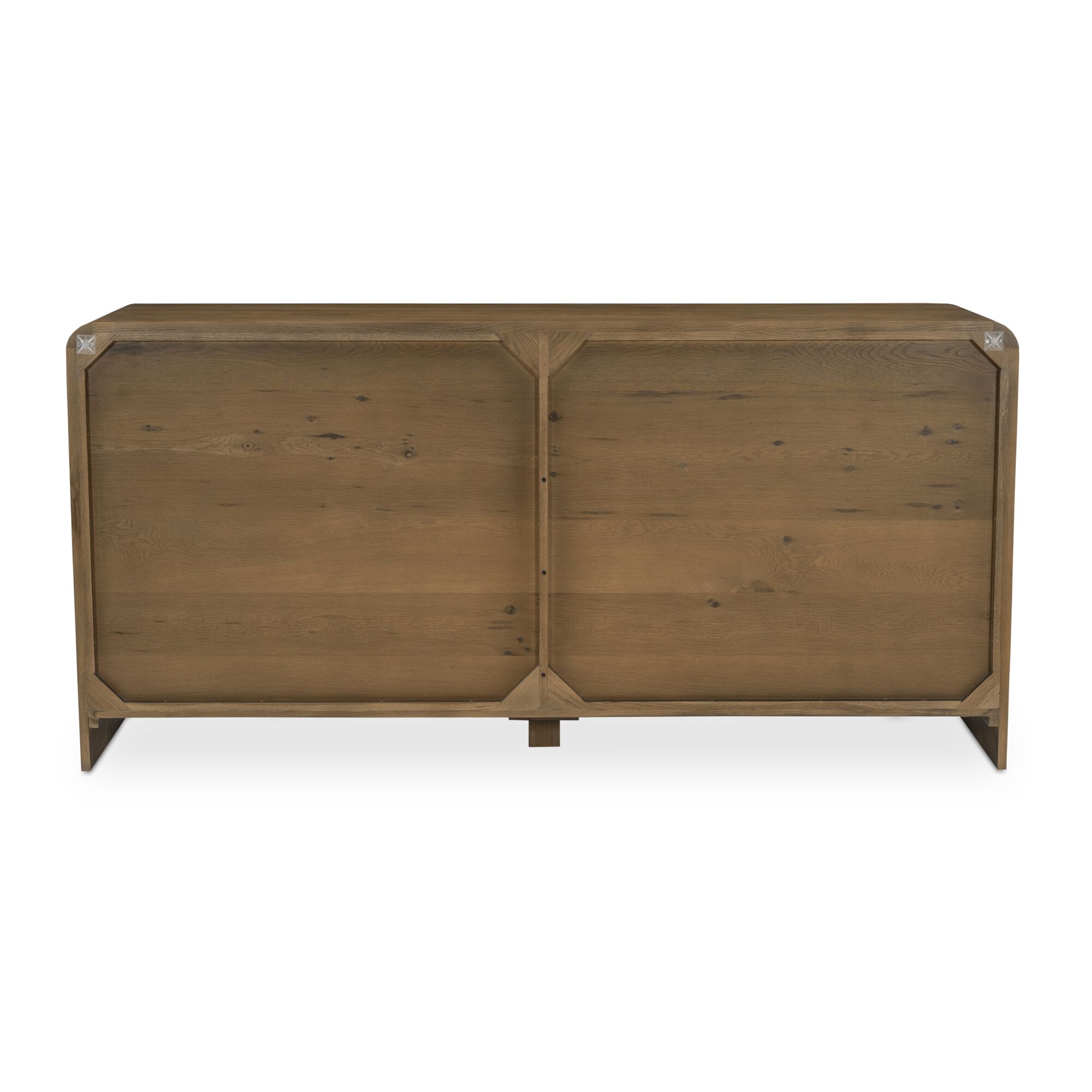 Riley 7 Drawer Dresser Oak, by Moe's Home, 70" width x 34" height x 19" depth View 5