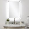 Crofton Lighted Nickel Vanity Mirror thumbnail 1