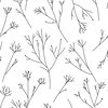 Twigs Black Peel & Stick Wallpaper, by York Wall, 16'6" length x 1'8.5" width x 0.02" depth thumbnail