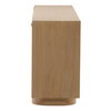Zay Sideboard Light Natural, Sideboards & Buffet by Dovetail, 84" width x 32" height x 18" depth thumbnail 3