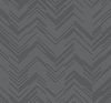 Polished Chevron Charcoal & Silver Wallpaper thumbnail 0