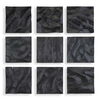 Malosi Black Wood Wall Decor Set/9, Sculptural Wall Art by Uttermost, 11.8" width x 11.8" height x 1.5" depth thumbnail 1