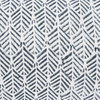 Janelle 14x26 Cream with Indigo Print Linen Lumbar Pillow Cover, Decorative Pillow by Mercana, 14" length x 26" width x 0.2" height thumbnail 7