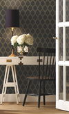 Laurel Gold & Black Wallpaper thumbnail 1