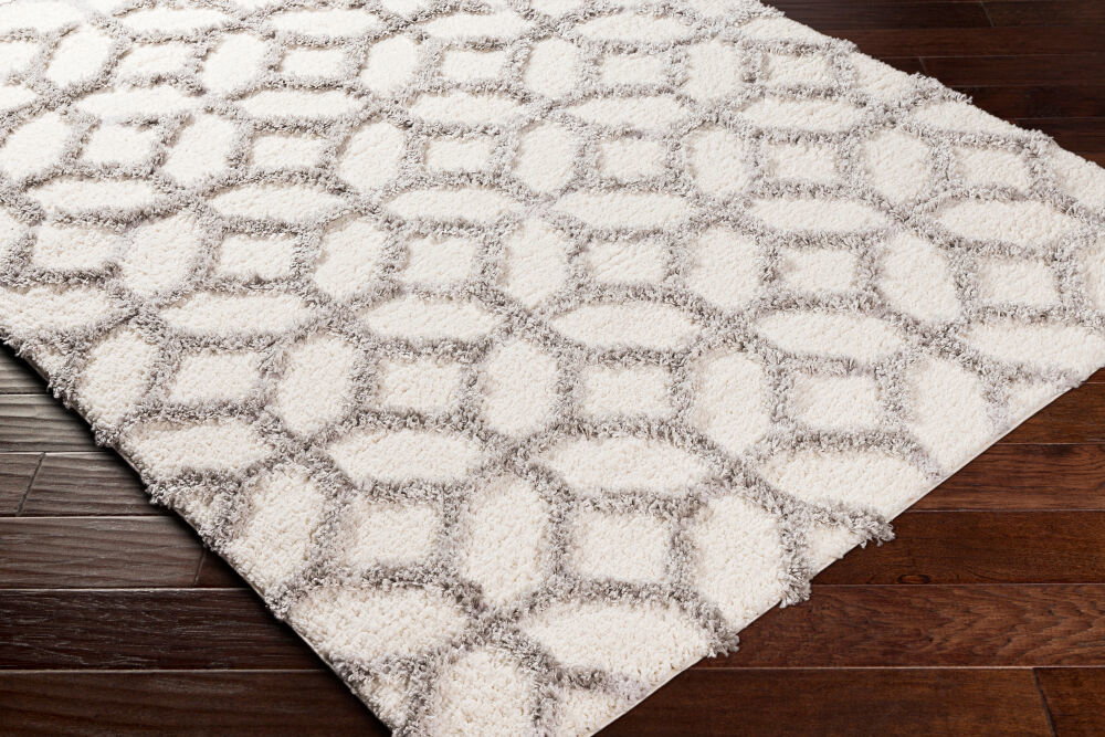 Everton Machine Woven Rug, by Surya, 1'3.75" length x 1'3.75" width