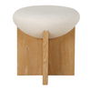 Lainie Minimalist Accent Stool, Furniture by Uttermost, 18" width x 18.5" height x 18" depth thumbnail 4
