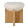 Lainie Minimalist Accent Stool, Low Stool by Uttermost, 18" width x 18.5" height x 18" depth thumbnail 4