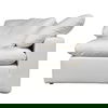 Terra Condo Corner Chair Cream White thumbnail 1