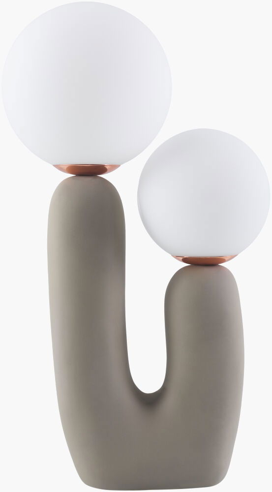 Sedeum Accent Table Lamp, by Surya, 6" width x 17" height