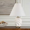 Bora White Accent Lamp, by Uttermost, 12" width x 17.5" height x 12" depth thumbnail 3