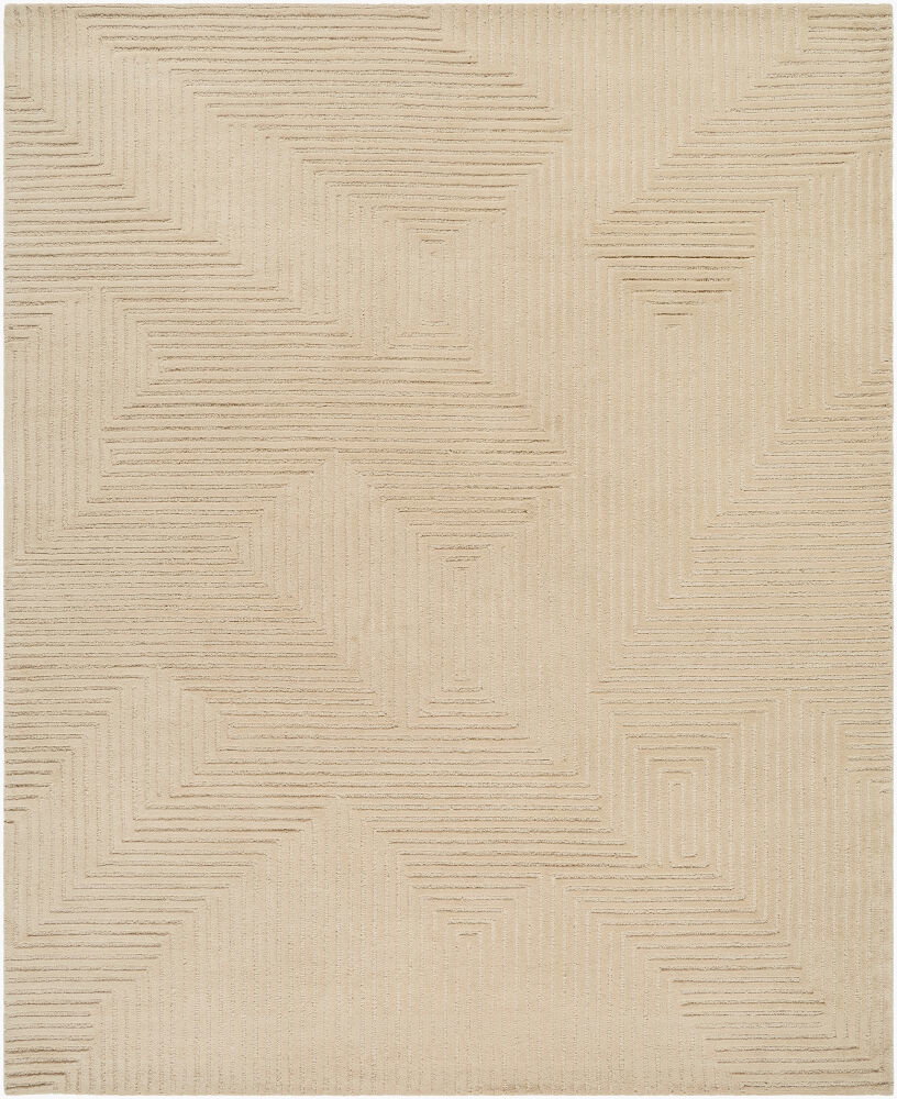 Brook Handmade Rug, by Surya, 1'6" length x 1'6" width