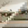 Hannah Sideboard Green, Cabinets & Sideboard by Moe's Home, 72.8" width x 34.4" height x 20.1" depth thumbnail 8