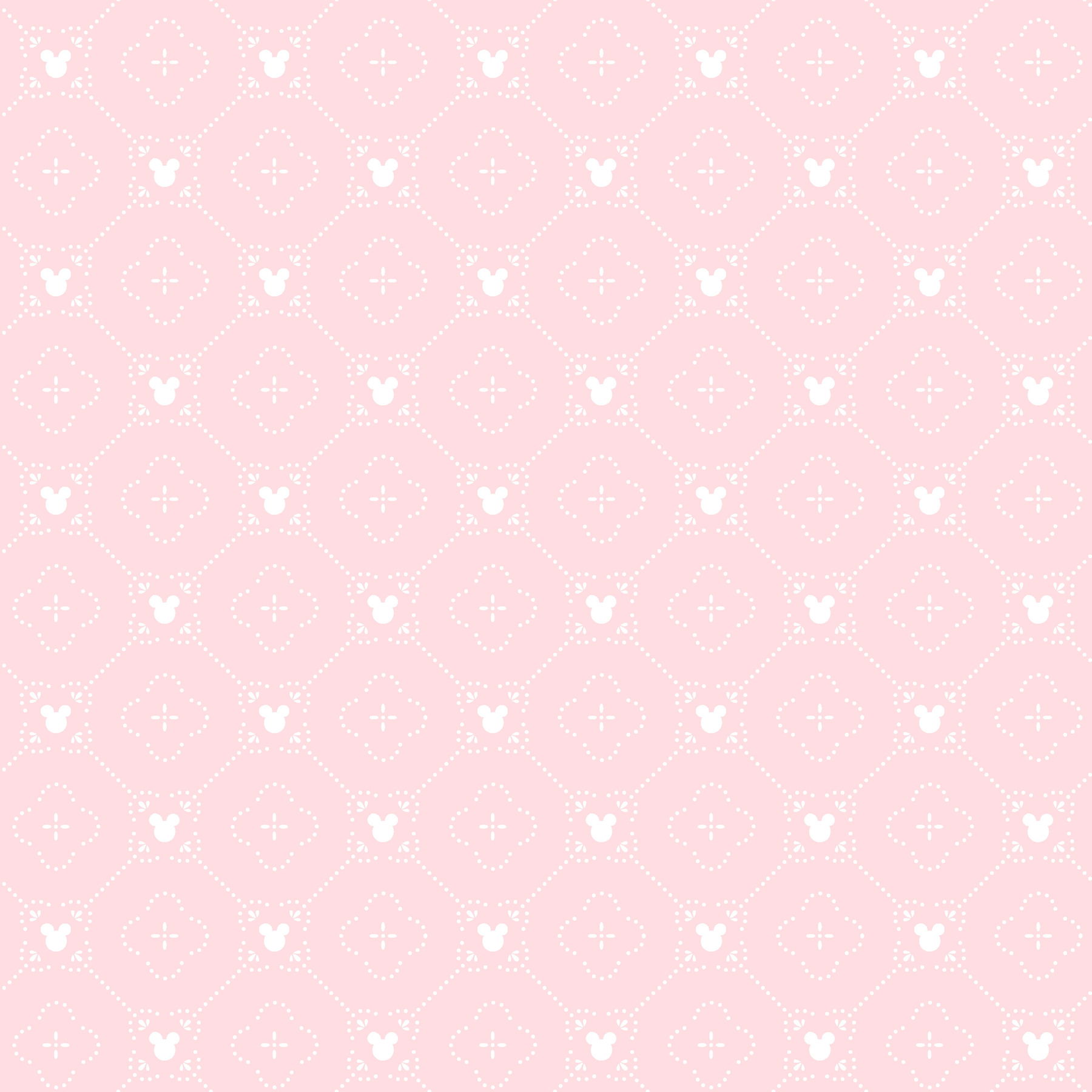 Disney Mickey Mouse Argyle Pink Wallpaper large image 