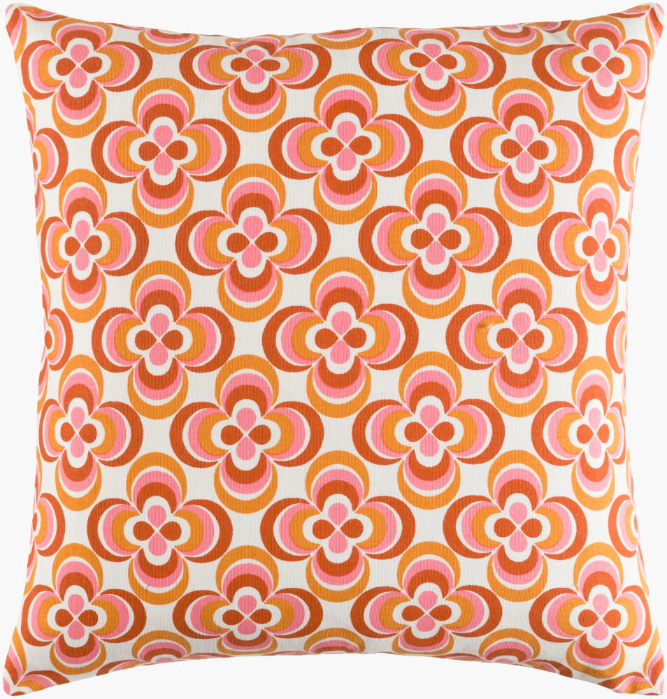 Trudy Accent Pillow, Decorative Pillow by Surya, 18" length x 18" width