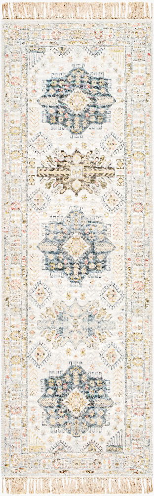 Belfast Handmade Rug, by Surya, 8' length x 2'6" width