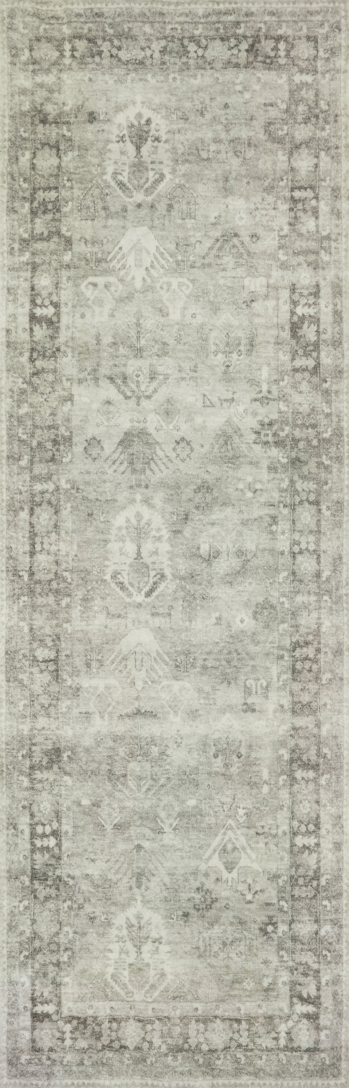 Loloi Rosette Rug, 2'6" length x 7'6" width View 6