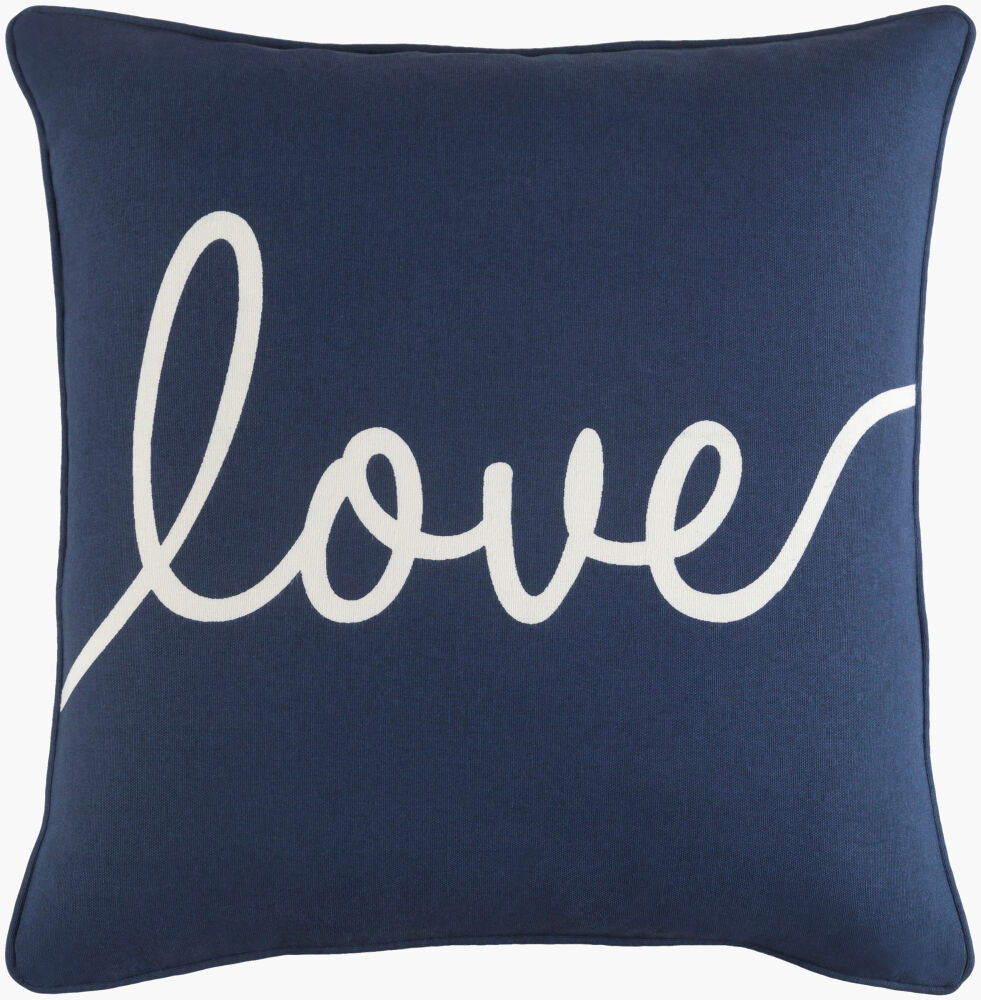 Glyph Accent Pillow, Decorative Pillow by Surya, 18" length x 18" width