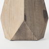 Allen IV Short Natural Brown Wood Oval Vase thumbnail 7