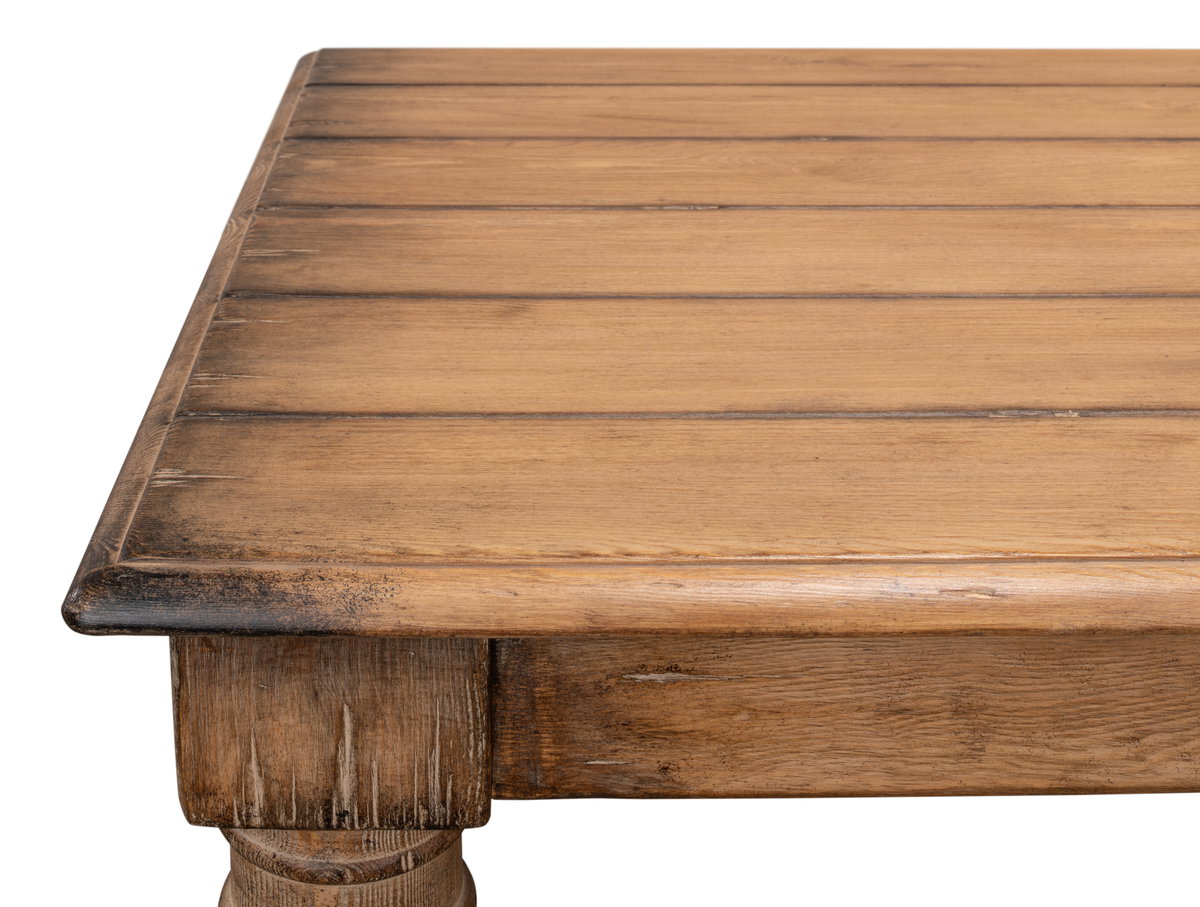 Bixby Dining Table, by Sarreid, 3'1" length x 7' width x 2'7" height View 13