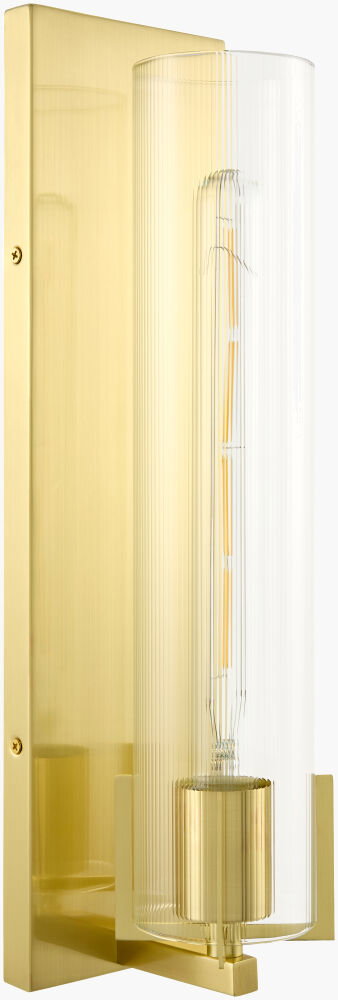 Galve Wall Sconce, by Surya, 3" length x 5" width x 18" height