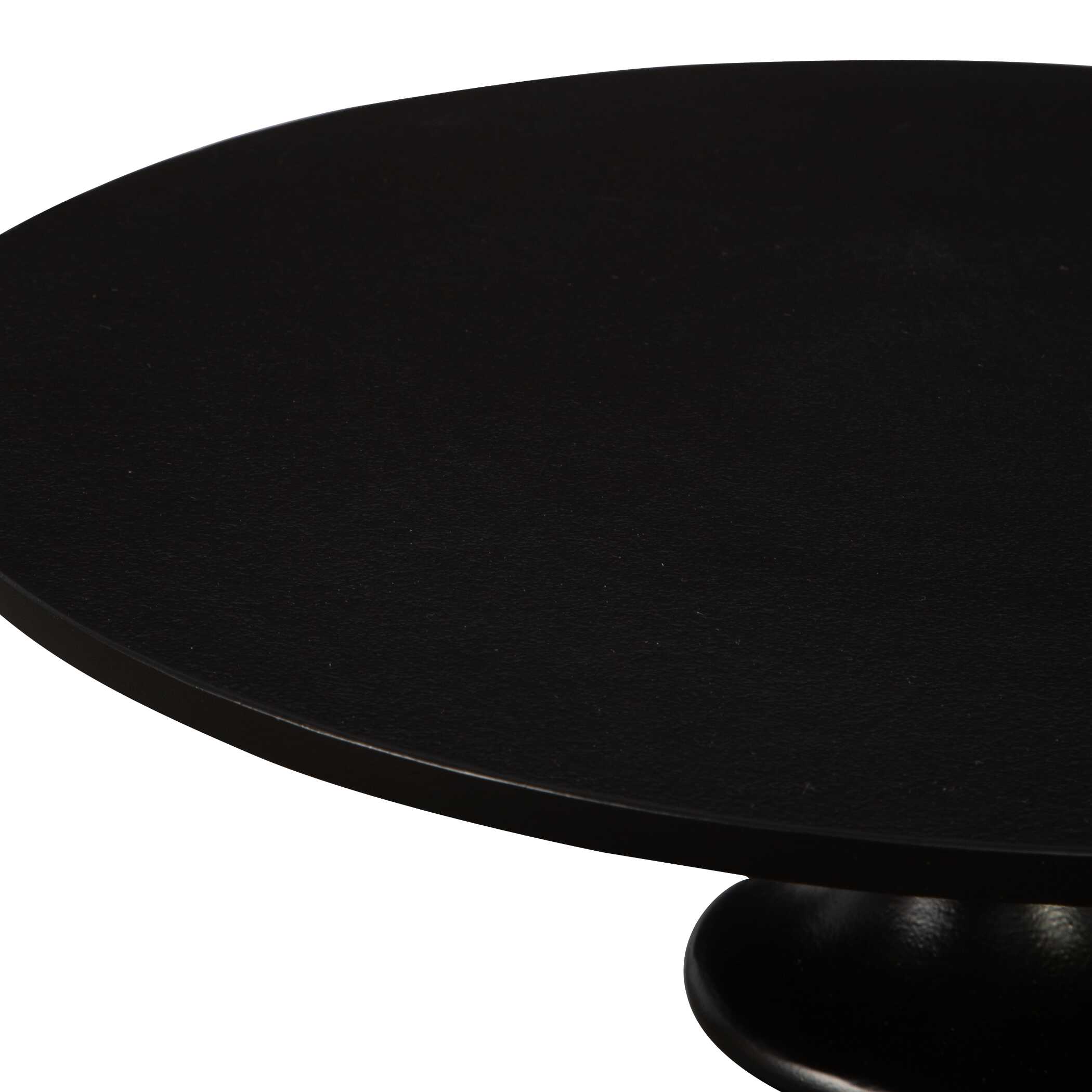 Flight Textured Black Accent Table large image 