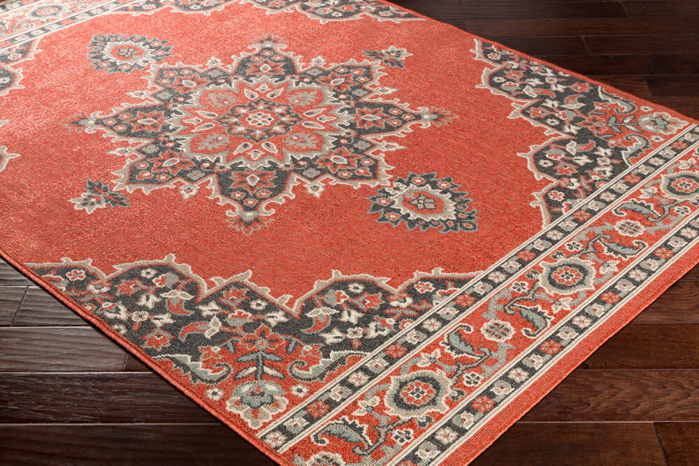 Alfresco Machine Woven Rug, by Surya, 1'5.72" length x 1'5.72" width