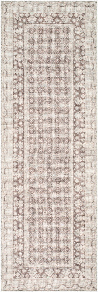 Rainier Machine Woven Rug, by Surya, 7'10.49" length x 2'7.5" width