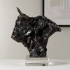 Bison Bust Bronze Sculpture thumbnail 3