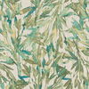 Rainforest Leaves Teal Wallpaper, by York Wall, 33' length x 1'9" width x 0.02" depth thumbnail 1