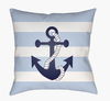 Anchor II Accent Pillow, Decorative Pillow by Surya, 18" length x 18" width thumbnail
