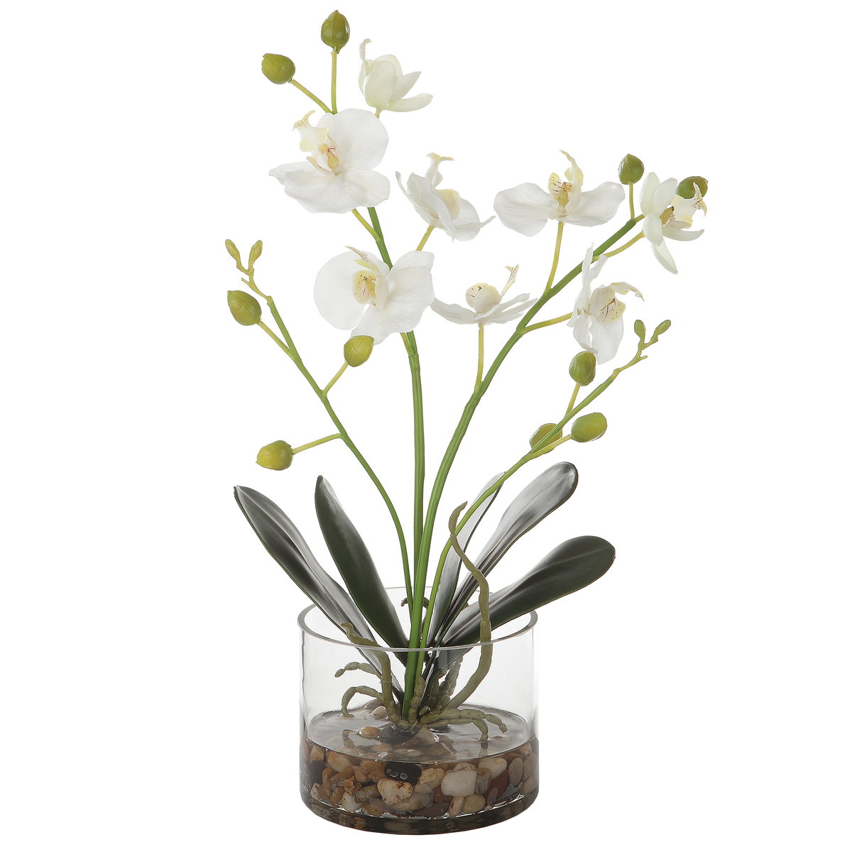Glory Orchid, Artificial Plants & Flower by Uttermost, 11.25" width x 13" height x 5.25" depth View 1