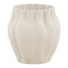 Kaori Vase Ivory Large, Decor by Dovetail, 10.63" width x 11.42" height x 10.63" depth thumbnail