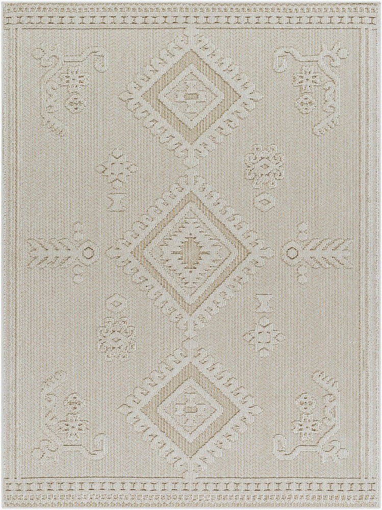 Rockport Machine Woven Rug, by Surya, 1'3.75" length x 1'3.75" width