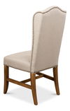 High Back Dining Chair, by Sarreid, 21" length x 26" width x 43" height thumbnail 11