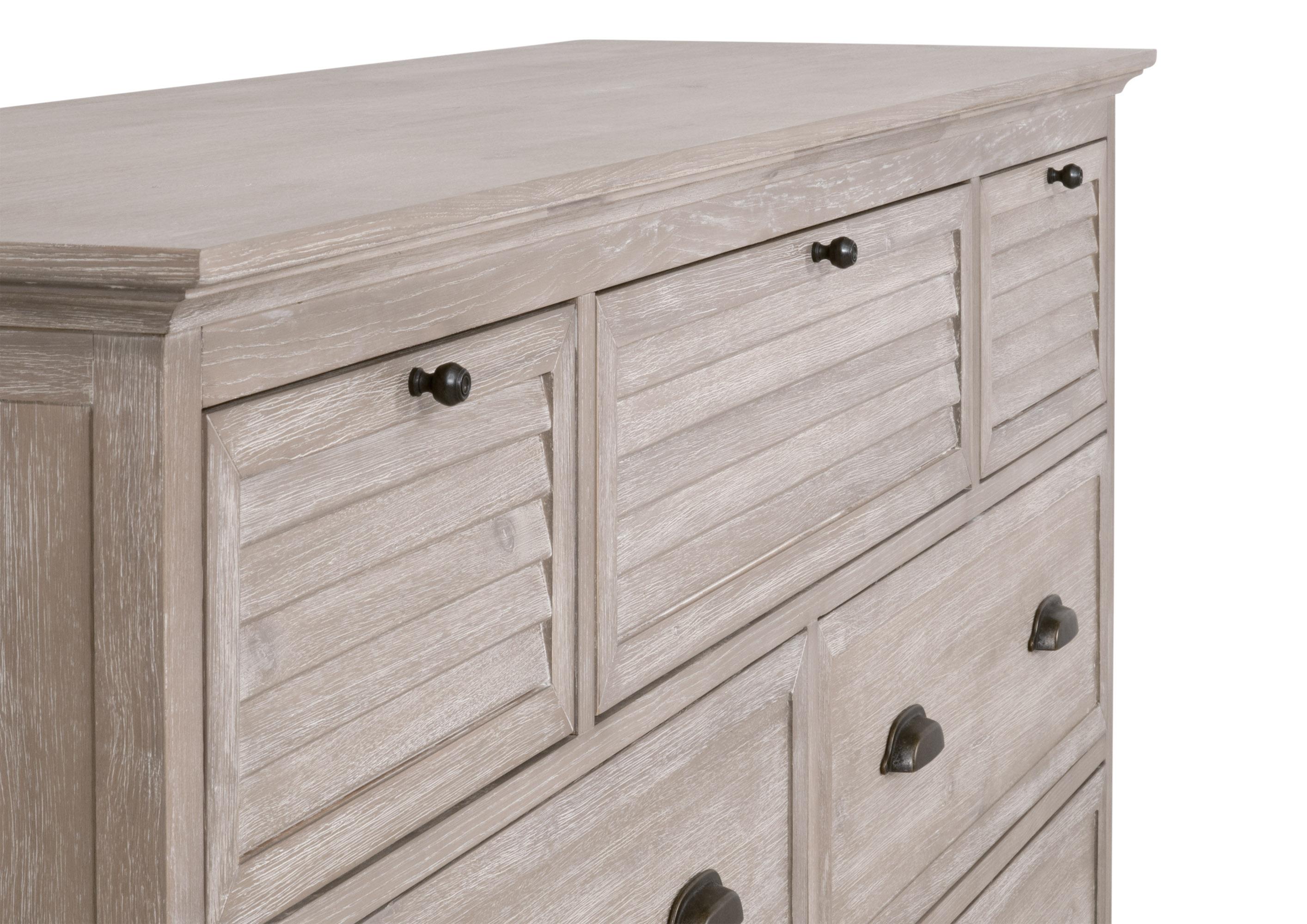 Eden 7-Drawer Media Dresser, by Essentials for Living, 67.75" width x 37.5" height x 20" depth View 8