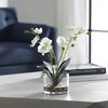 Glory Orchid, Artificial Plants & Flower by Uttermost, 11.25" width x 13" height x 5.25" depth thumbnail 2
