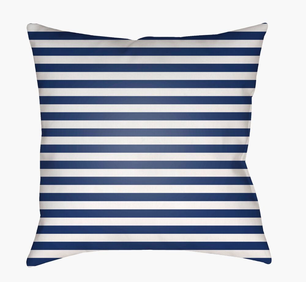 Seersucker Accent Pillow, Decorative Pillow by Surya, 18" length x 18" width