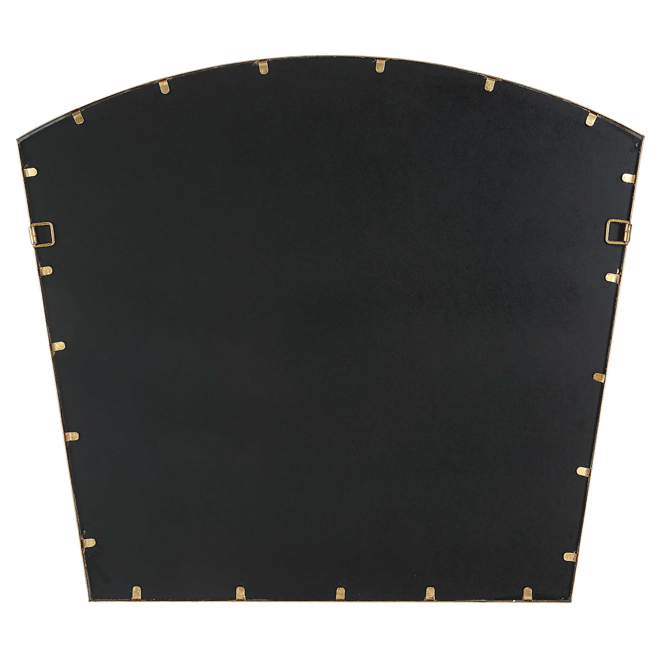 Boundary Gold Arch Mirror, by Uttermost, 36" width x 31.62" height x 1.12" depth View 7