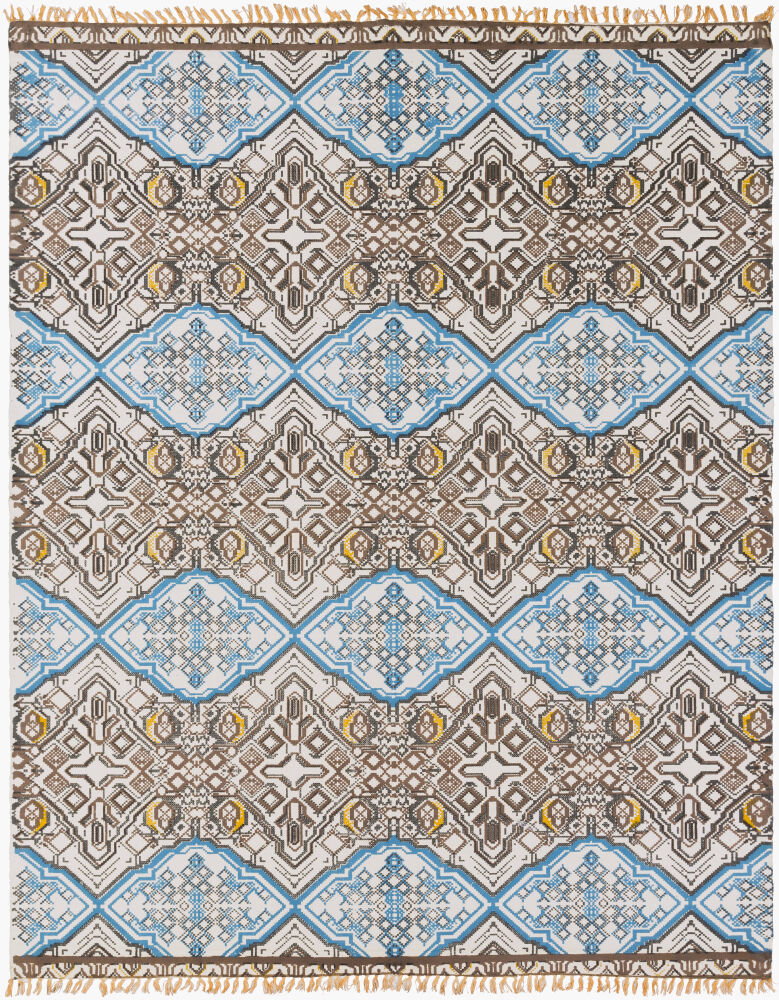 Idina Handmade Rug, by Surya, 1'6" length x 1'6" width