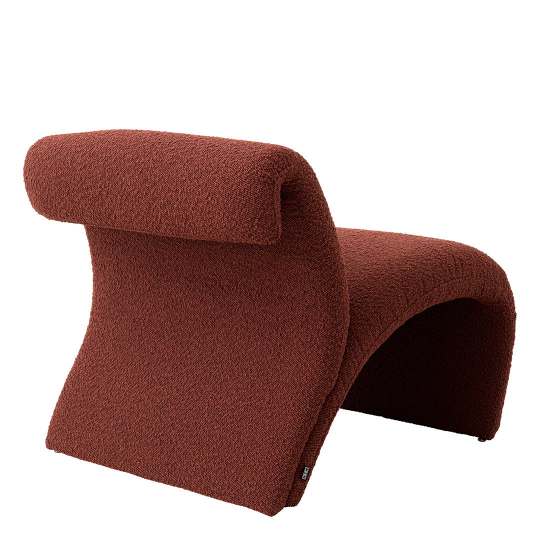 Vignola Armless Chair, Accent Chair by Eichholtz USA, 27.17" width x 26.38" height x 29.13" depth View 5